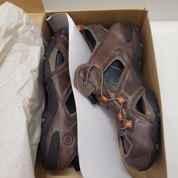 Dunham Men\'s Vibe Ruggards Tout Aller Brown Leather Sandals -‎ Size 13 main image 10
